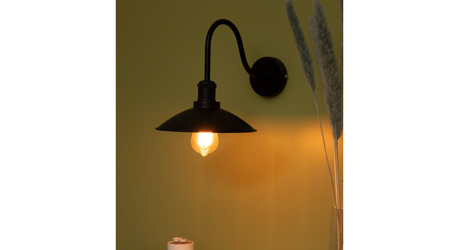 Hinkey Wall Sconce (Black) by Urban Ladder - - 