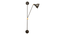Swing Arm Corner Lamp (Black) by Urban Ladder - - 