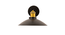 Menu Cast Wall Sconce (Black) by Urban Ladder - - 