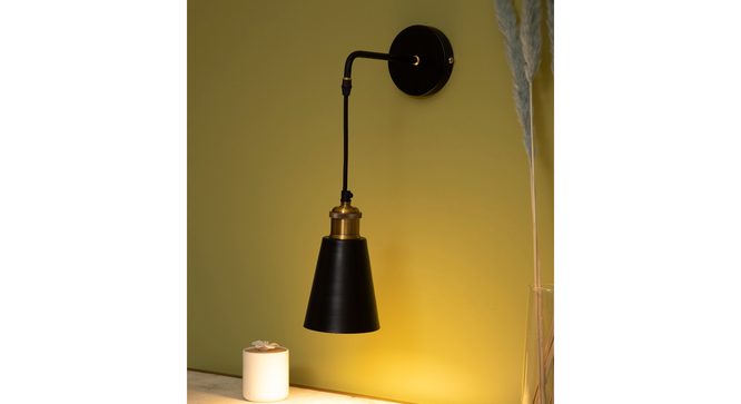 Ferm Living Arum Wall Sconce (Black) by Urban Ladder - - 