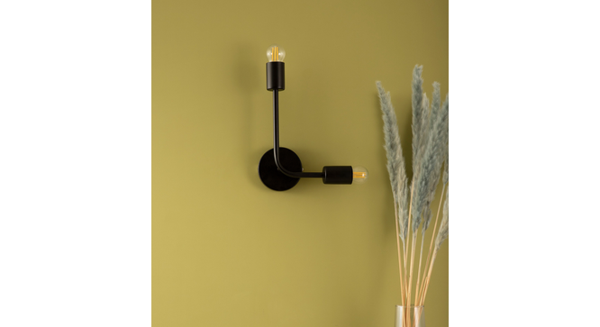 Mila Wall Lamp (Black) by Urban Ladder - - 