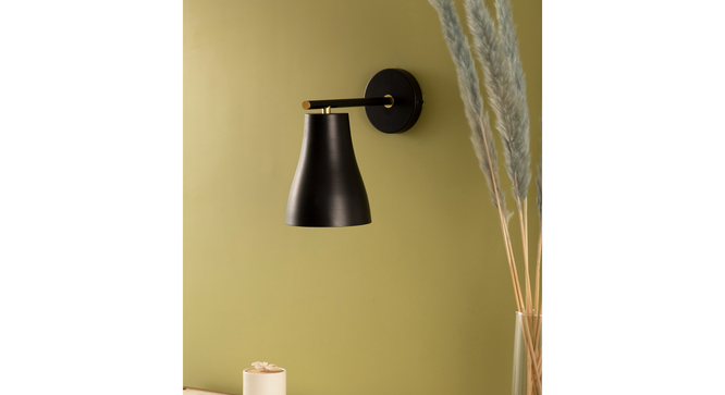 Peabody Wall Sconce (Black) by Urban Ladder - - 