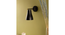Peabody Wall Sconce (Black) by Urban Ladder - - 
