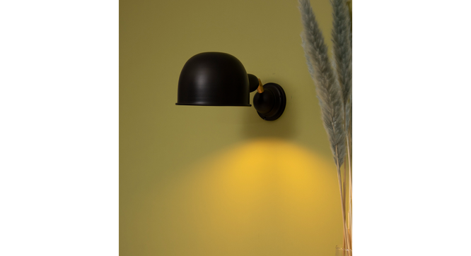 Ydoo Wall Mounted Wall Sconce (Black) by Urban Ladder - - 