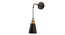 Ferm Living Arum Wall Sconce (Black) by Urban Ladder - - 