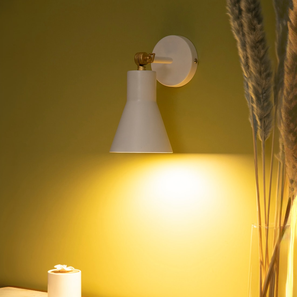shoppeefry Liam Small White Wall Sconce-picture-34