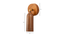 Bedside Wooden Wall Sconce (Brown) by Urban Ladder - - 