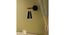 Kiro Ceramic Wall Sconce (Black) by Urban Ladder - - 