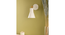 Liam Small White Wall Sconce (White) by Urban Ladder - - 