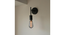 Leibal Black Metal Wall Light By SS Lightings (Black) by Urban Ladder - - 