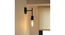 Leibal Black Metal Wall Light By SS Lightings (Black) by Urban Ladder - - 