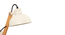 Farrah Sit Wood Wall Sconce (White) by Urban Ladder - - 