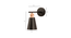 Kiro Ceramic Wall Sconce (Black) by Urban Ladder - - 