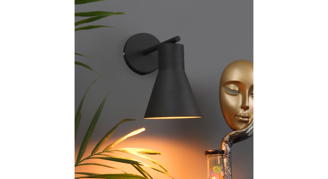 Art Deco Grey Metal Wall Light By SS Lightings (Grey) by Urban Ladder - - 