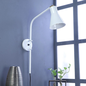 Home Decor In Palamner Design Swing White Metal Wall Light by SS Lightings (White)