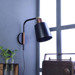 shoppeefry Norell Black Metal Wall Light by SS Lightings-picture-49
