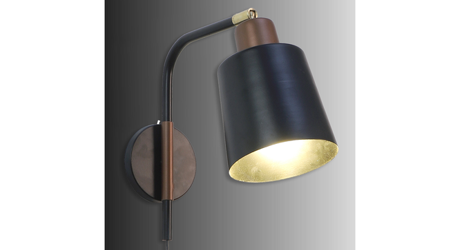 Norell Black Metal Wall Light by SS Lightings (Black) by Urban Ladder - - 965253