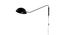 Swiveling Black Metal Wall Light by SS Lightings (Black) by Urban Ladder - - 