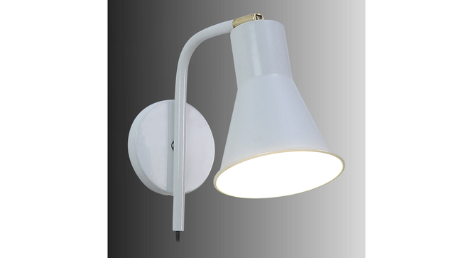 Gilbert White Metal Wall Light by SS Lightings (White) by Urban Ladder - - 