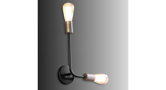 Kelda Black Metal Wall Light by SS Lightings (Black) by Urban Ladder - - 