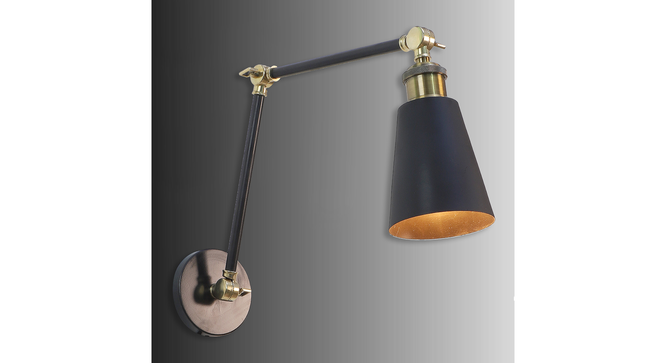 Morden Black Metal Wall Light by SS Lightings (Black) by Urban Ladder - - 
