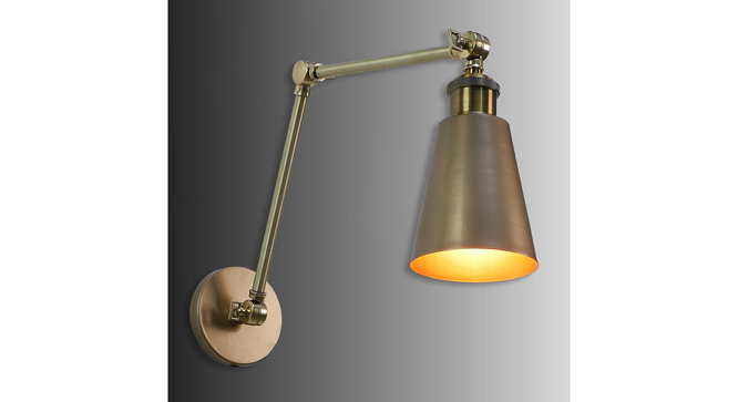 Morden Brass Metal Wall Light by SS Lightings (Gold) by Urban Ladder - - 