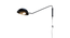 Swiveling Black Metal Wall Light by SS Lightings (Black) by Urban Ladder - - 