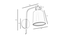 Norell White Metal Wall Light by SS Lightings (White) by Urban Ladder - - 
