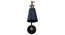 Morden Black Metal Wall Light by SS Lightings (Black) by Urban Ladder - - 