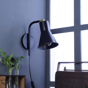 shoppeefry Gilbert Black Metal Wall Light by SS Lightings-picture-15