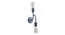 Flute Grey Metal Wall Light by SS Lightings (Blue) by Urban Ladder - - 