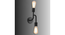 Flute Black Metal Wall Light by SS Lightings (Black) by Urban Ladder - - 