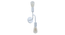 Flute White Metal Wall Light by SS Lightings (White) by Urban Ladder - - 