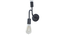 Flute Black Metal Wall Light by SS Lightings (Black) by Urban Ladder - - 