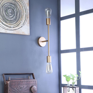 shoppeefry Filo Gold Metal Wall Light by SS Lightings-picture-39