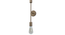 Filo Gold Metal Wall Light by SS Lightings (Brown) by Urban Ladder - - 