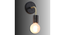 Brass Black Metal Wall Light by SS Lightings (Black) by Urban Ladder - - 