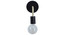 Brass Black Metal Wall Light by SS Lightings (Black) by Urban Ladder - - 