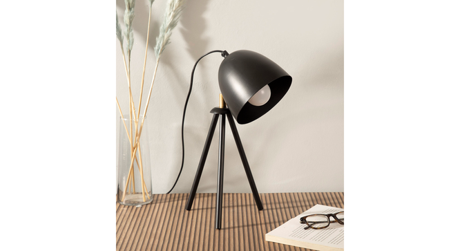 Anis Tripod Desk Lamp Black (Black) by Urban Ladder - - 