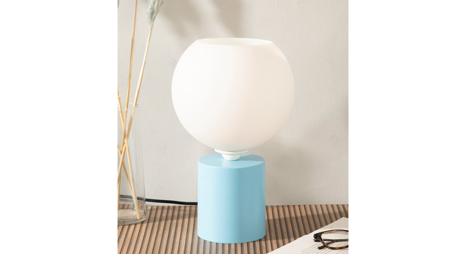 Bixa Blue Table Lamp (Blue) by Urban Ladder - - 