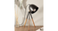 Teak Bud Desk Lamp Black (Black) by Urban Ladder - - 