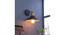 Nora Black Metal Wall Light By Ss Lightings (Black) by Urban Ladder - - 