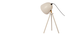 Anis Tripod Desk Lamp White (White) by Urban Ladder - - 