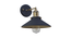 Nora Black Metal Wall Light By Ss Lightings (Black) by Urban Ladder - - 