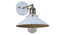 Nora White Metal Wall Light By Ss Lightings (White) by Urban Ladder - - 