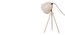 Anis Tripod Desk Lamp White (White) by Urban Ladder - - 