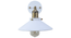 Nora White Metal Wall Light By Ss Lightings (White) by Urban Ladder - - 