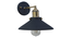 Nora Black Metal Wall Light By Ss Lightings (Black) by Urban Ladder - - 