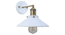 Nora White Metal Wall Light By Ss Lightings (White) by Urban Ladder - - 