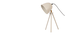 Anis Tripod Desk Lamp White (White) by Urban Ladder - - 